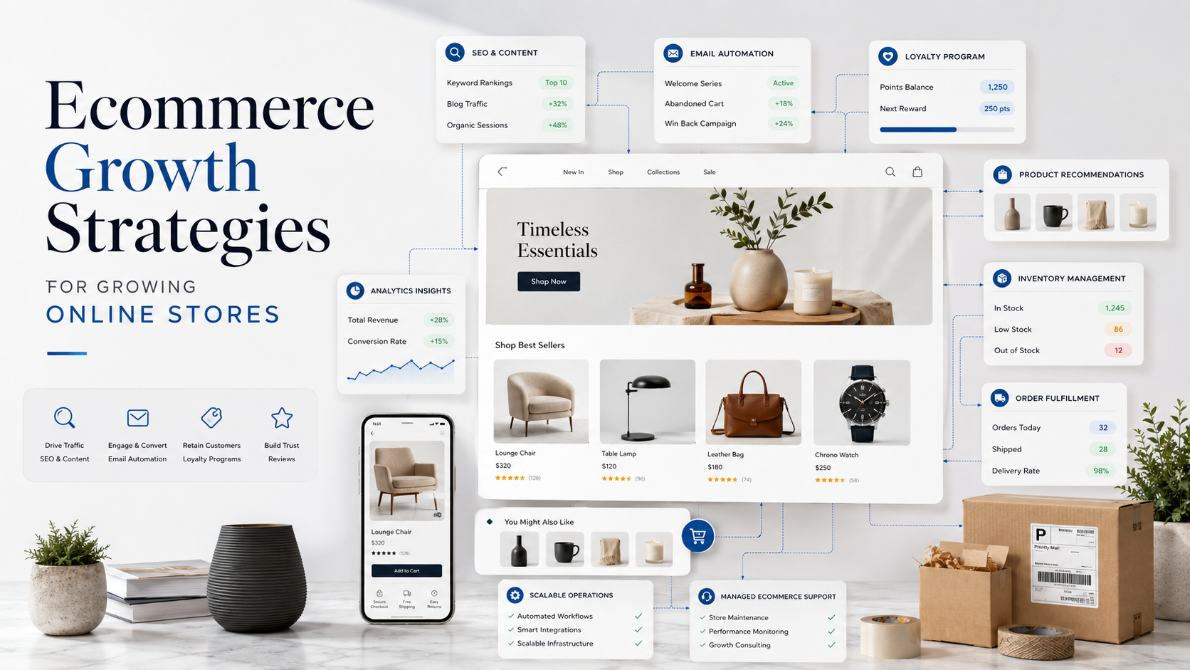 Ecommerce Growth Strategies For Growing Online Stores