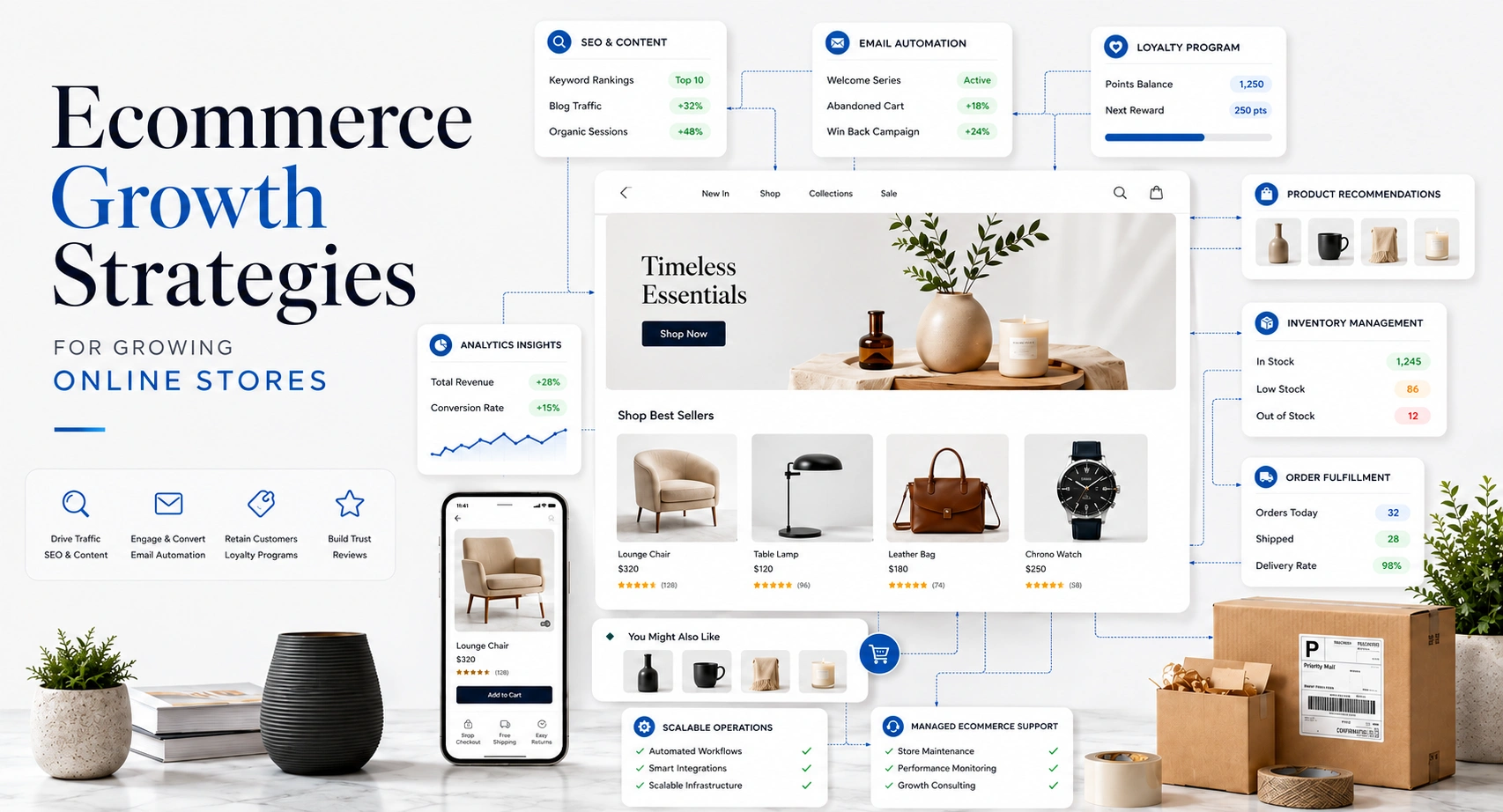 Ecommerce Growth Strategies for Growing Online Stores