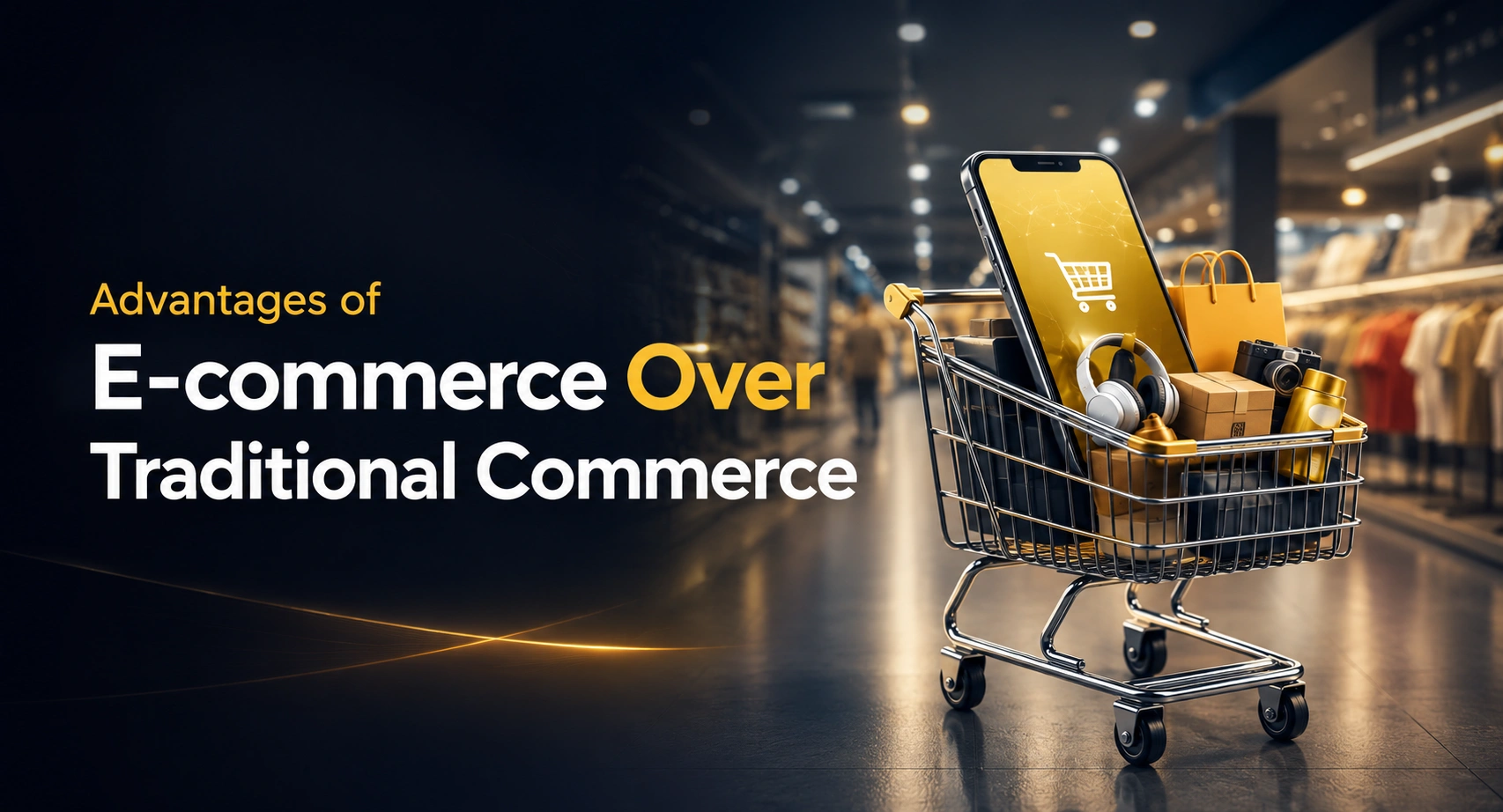 Advantages of E-commerce Over Traditional Commerce