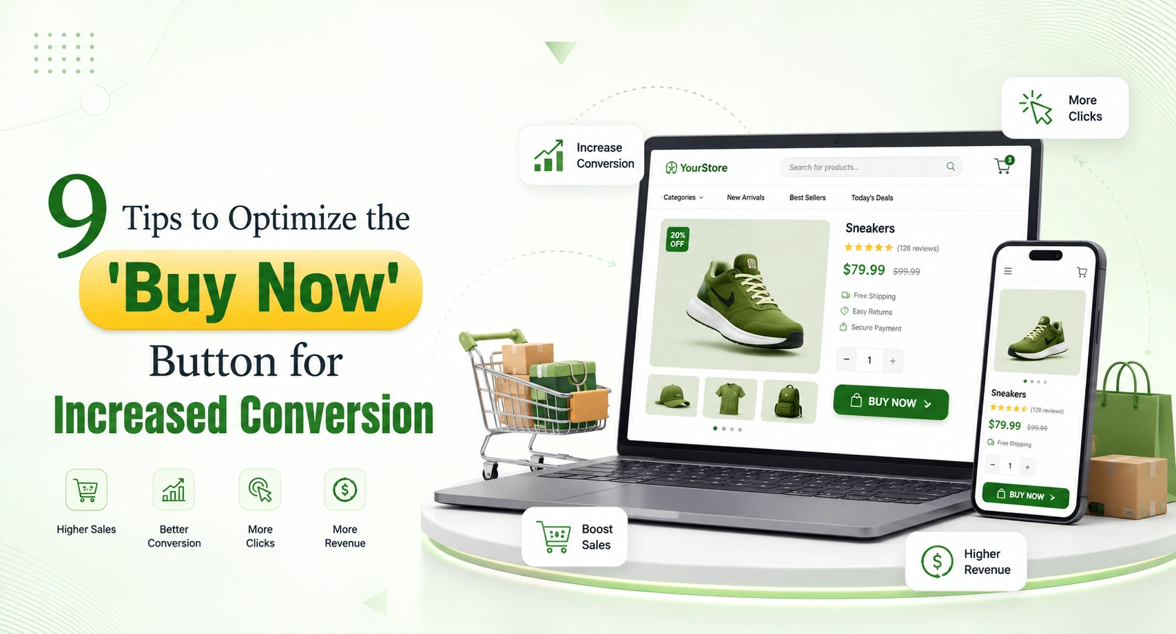 9 Tips to Optimize the 'Buy Now' button for Increased Conversion