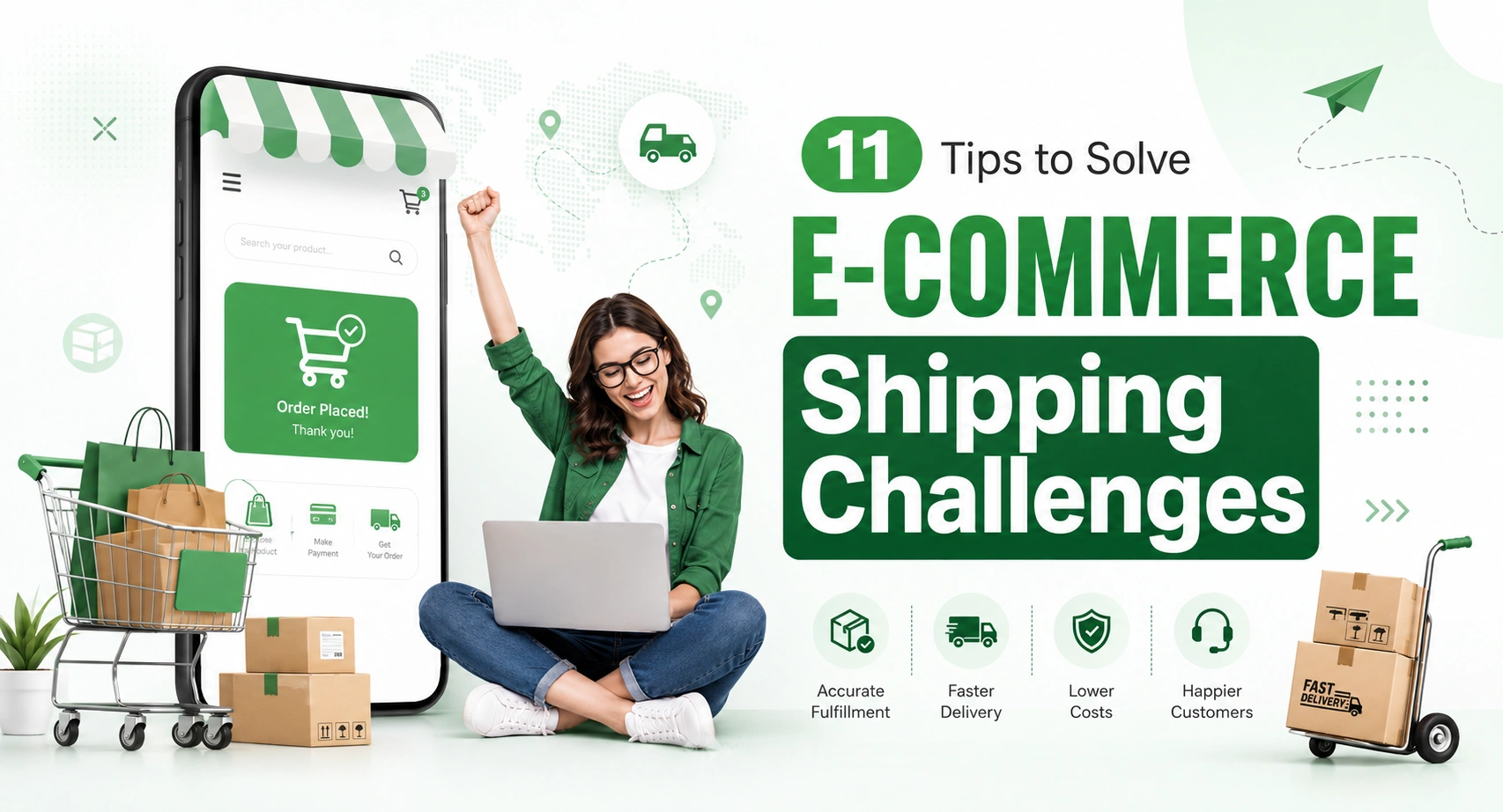 11 Tips to Solve E-commerce Shipping Challenges
