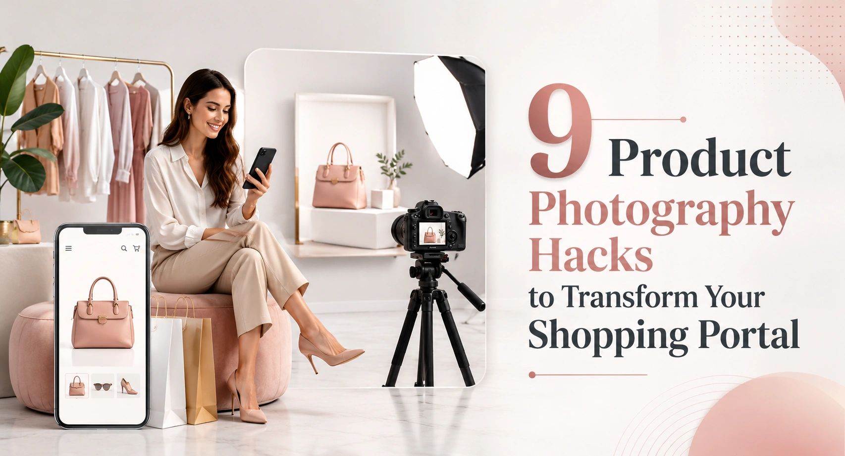 9 product photography hacks to transform your shopping portal