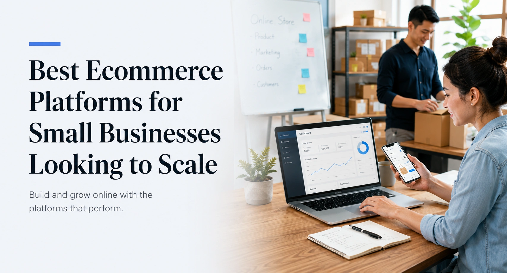 Best Ecommerce Platforms for Small Businesses Looking to Scale