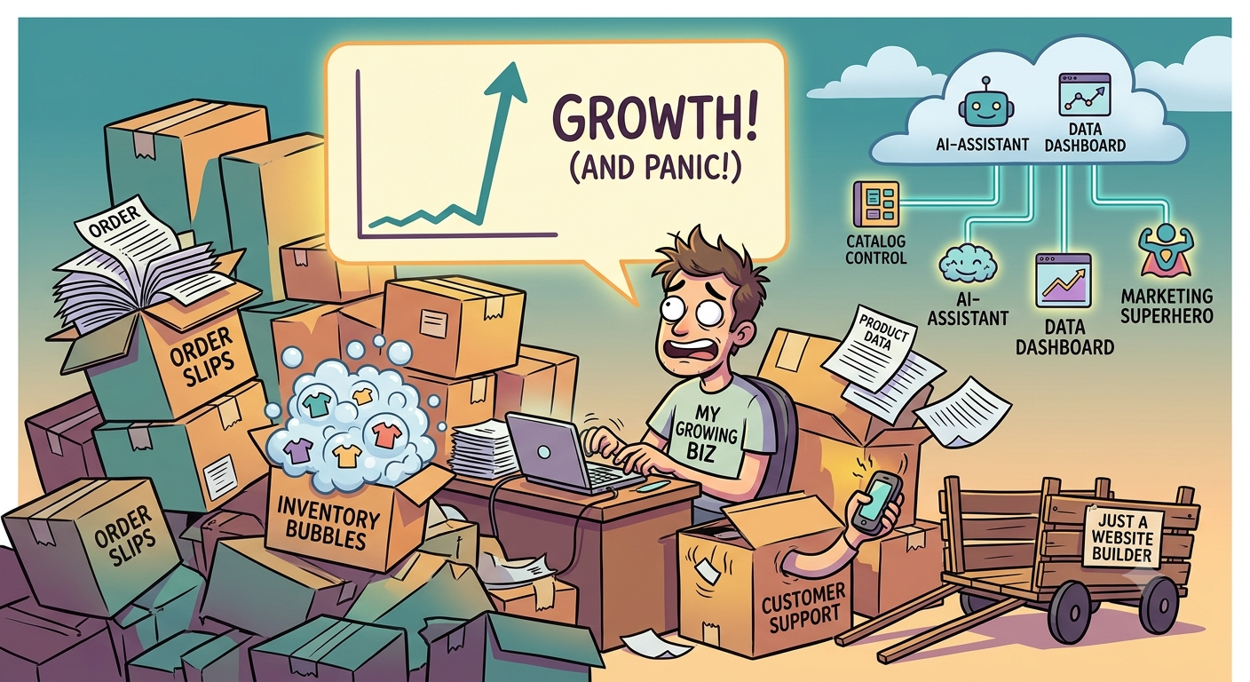 E-Commerce Operational Chaos vs. AI Automation
