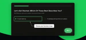 choose your business stage