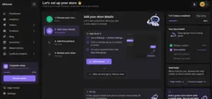 Idiocom Store Setup Dashboard