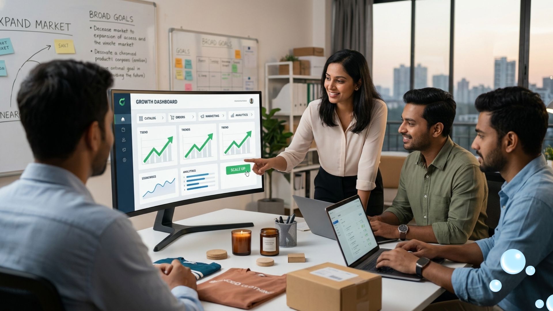 Growth Dashboard: Analytics & E-Commerce Scaling Strategy