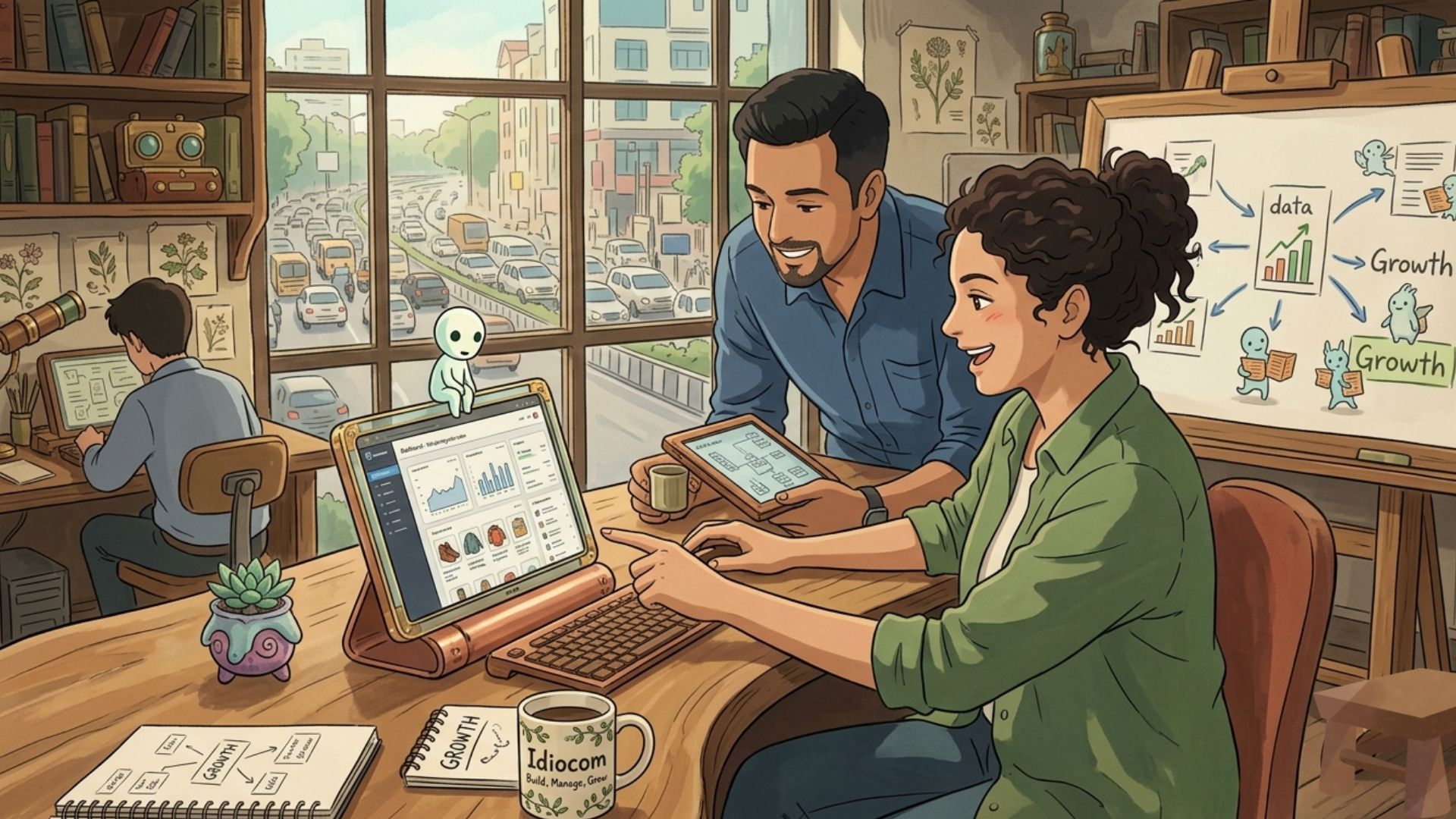 E-Commerce Growth Platform Workspace & Data Analytics