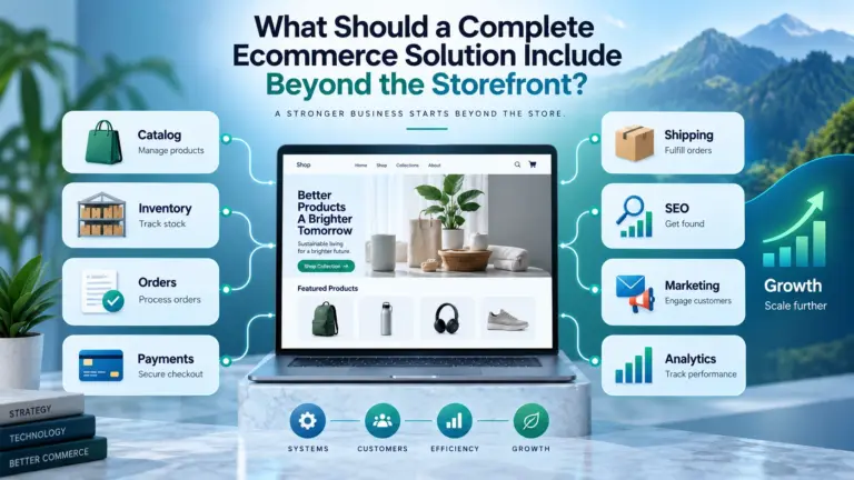 What Should a Complete Ecommerce Solution Include Beyond the Storefront?