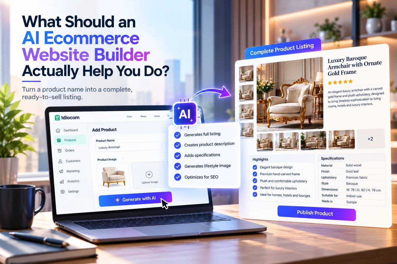 What Should an AI Ecommerce Website Builder Actually Help You Do?