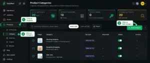 create and Add Category