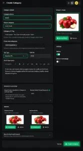 category create