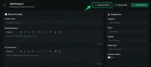 Generate with AI