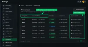 Previous Logs