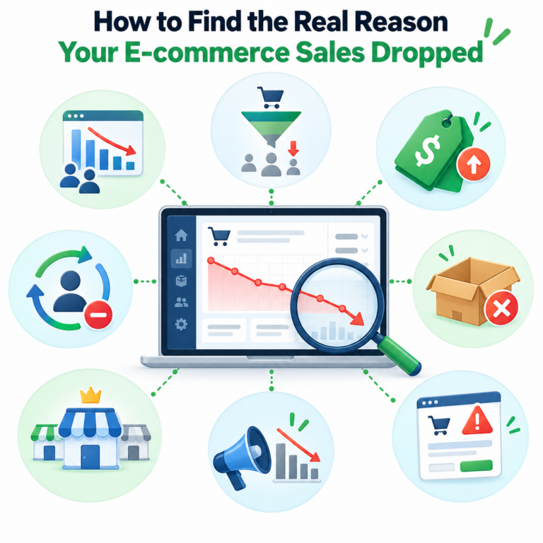 How to Find the Real Reason Your E-commerce Sales Dropped