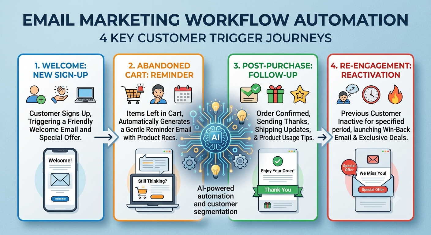 Email Marketing Automation & Customer Journey Workflows