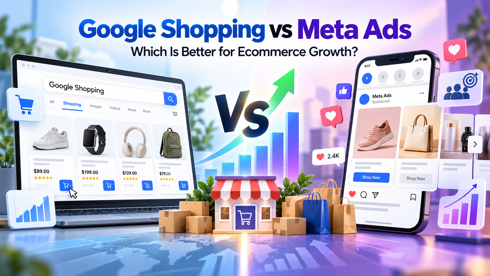 Google Shopping vs Meta Ads for Ecommerce Growth